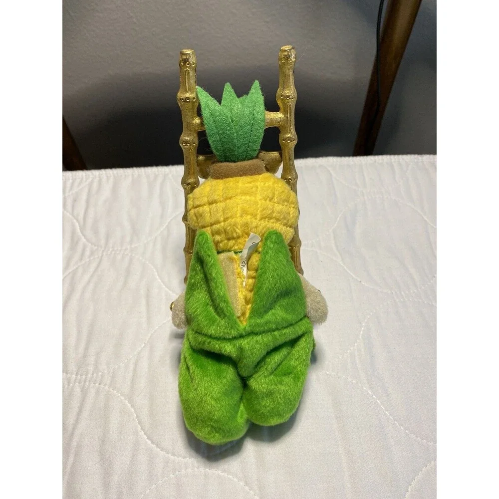 Ganz Wee Bear Village CORN On The COBB mini Teddy Bear Vintage